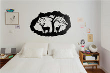 Load image into Gallery viewer, Decoración de Pared en Metal Bosque y Venados