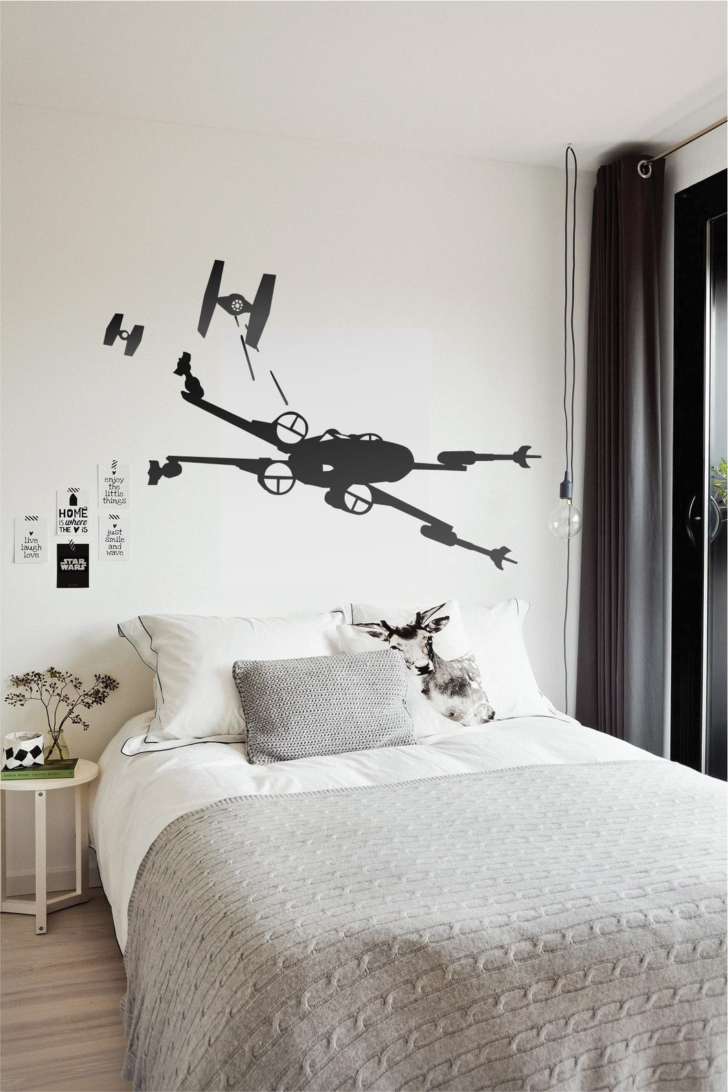 Decoración de Pared en Metal X Wing SW